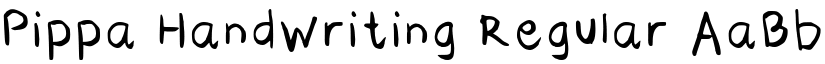 Pippa Handwriting Regular font