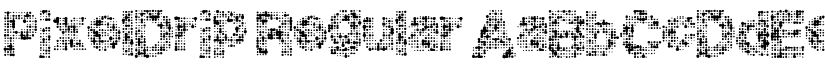 PixelDrip Regular font