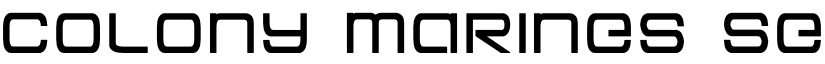 Colony Marines Semi-Bold Semi-Bold font