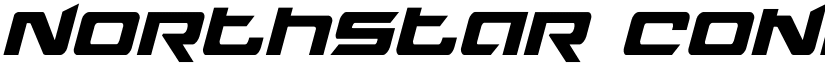 Northstar Condensed Italic Condensed Italic font