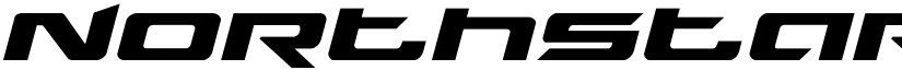 Northstar Expanded Italic Expanded Italic font