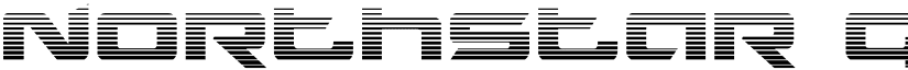 Northstar Gradient Regular font