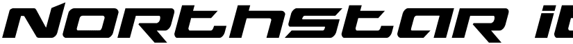Northstar Italic Italic font