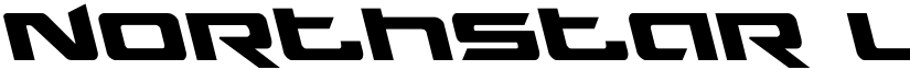 Northstar Leftalic Italic font