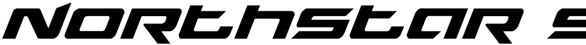 Northstar Super-Italic Italic font