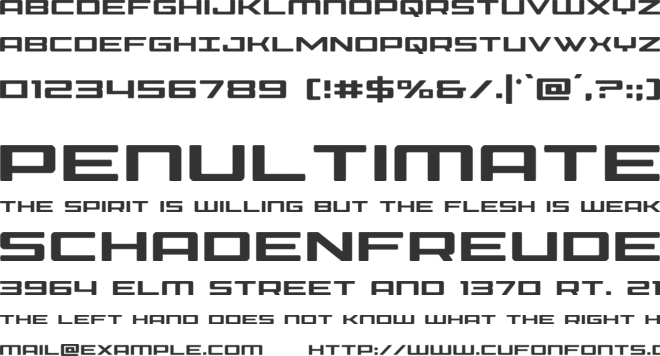 Phoenicia font preview