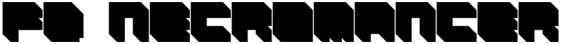 FD Necromancer font