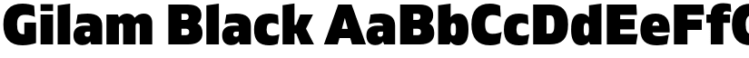 Gilam Black font