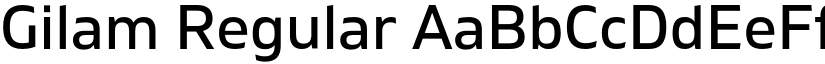 Gilam Regular font