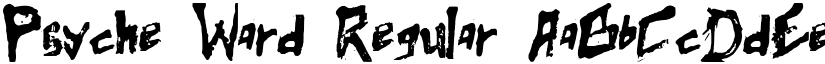 Psyche Ward Regular font