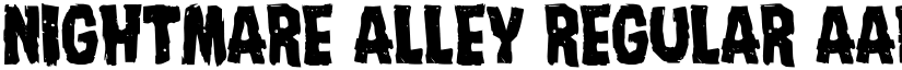 Nightmare Alley Regular font