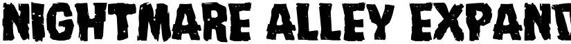 Nightmare Alley Expanded Expanded font