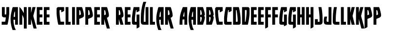 Yankee Clipper Regular font