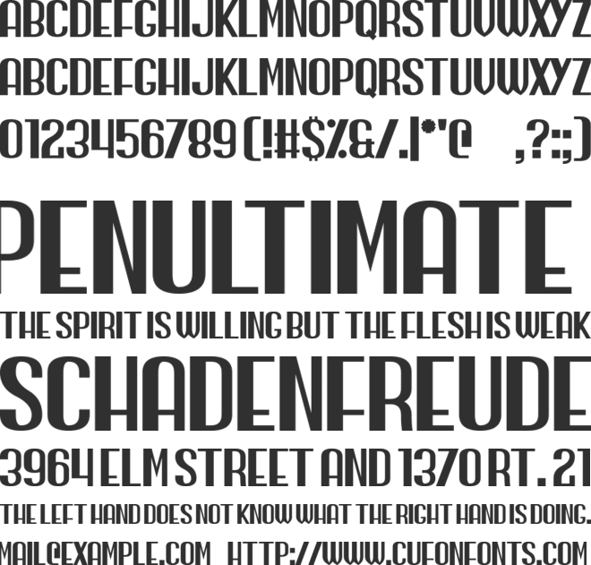 Terminal Day font preview