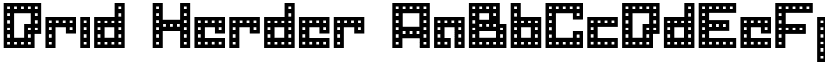 Drid Herder font