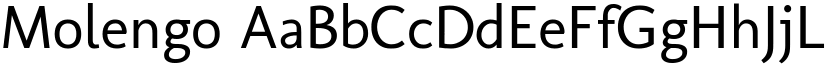 Molengo font