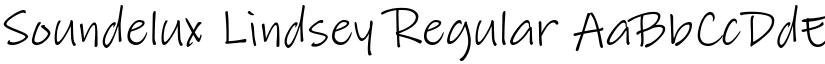 Soundelux Lindsey font download