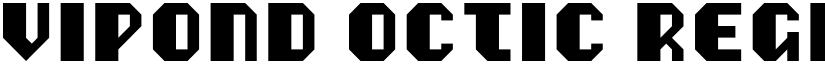 Vipond Octic Regular font