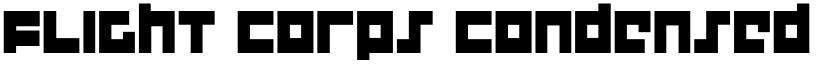 Flight Corps Condensed font