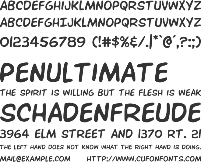 Overstreet Bible font preview
