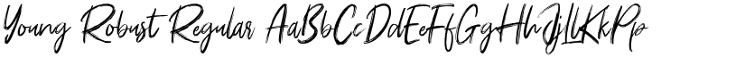 Young Robust Regular font