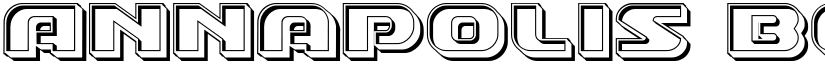 Annapolis Bevel Regular font