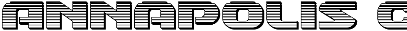 Annapolis Chrome Regular font