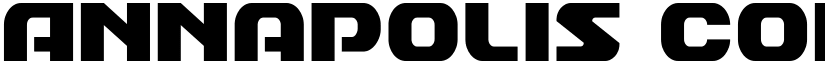 Annapolis Condensed Condensed font