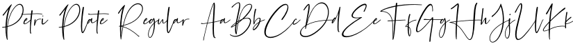 Petri Plate Regular font