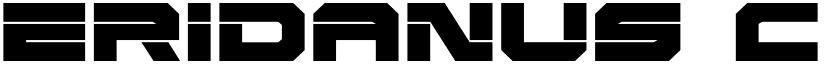 Eridanus Condensed Condensed font
