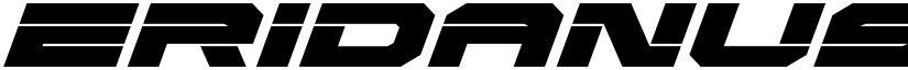 Eridanus Italic Italic font
