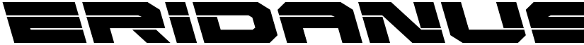 Eridanus Leftalic Italic font