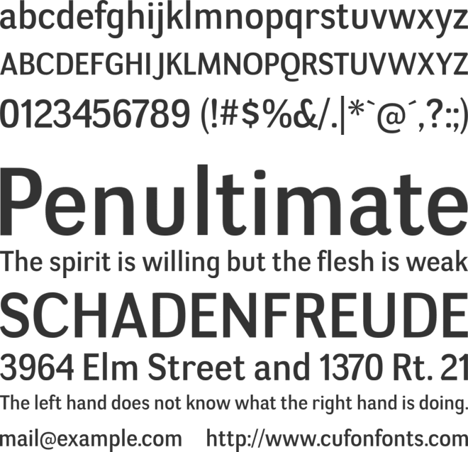 Negotiate font preview
