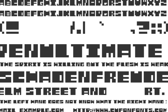 Mustache Bandit font preview