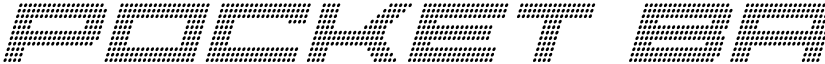 Pocket Ball Condensed Italic Condensed Italic font