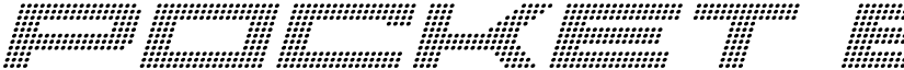 Pocket Ball Italic Italic font