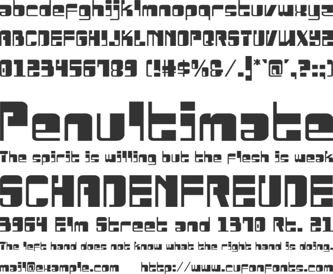 Drosselmeyer font preview