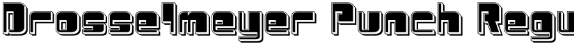 Drosselmeyer Punch Regular font