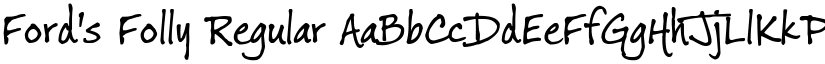 Ford's Folly font download