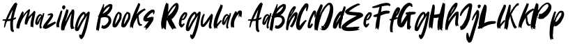 Amazing Books Regular font