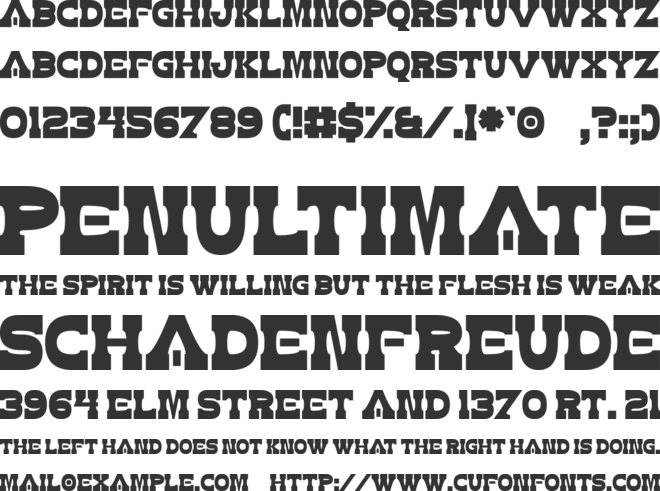 Zdyk Aries font preview