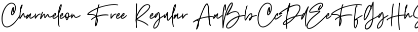 Charmeleon Free Regular font