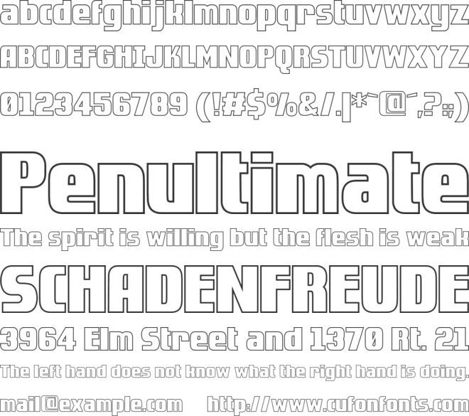 Golden Dragon font preview