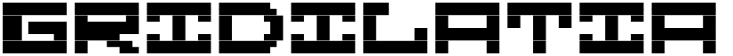 Gridilatia font