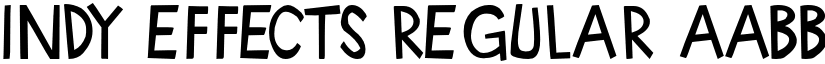 Indy Effects Regular font