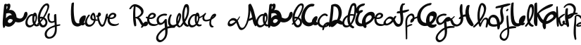 Baby Love font download