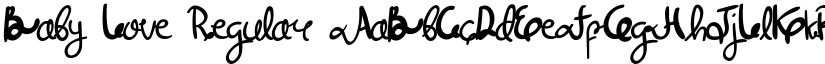 Baby Love font download