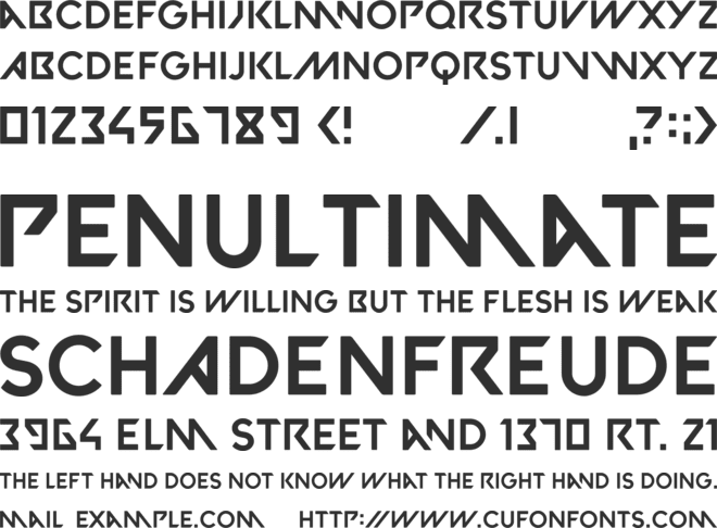 VALORANT font preview