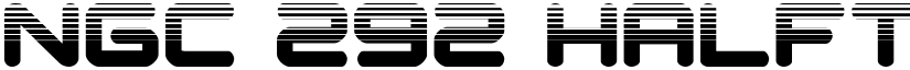 NGC 292 Halftone Regular font