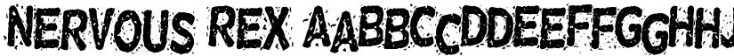 Nervous Rex font